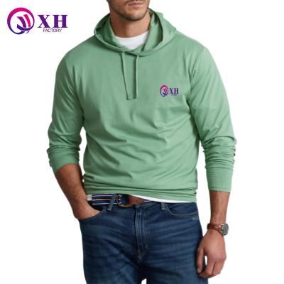 China Wholesale New Arrival Spring Printed Men's Hoodies Big And Tall Plus Size Men's Knitted Pullover Hoodies Anti-wrinkle for sale