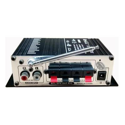 China Oupushi BT530 2.0 Channel Audio Power Amplifier For Home / Car With Remote Control 15*20*10 cm for sale