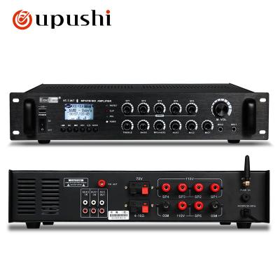 China Mp3 Player+fm Radio+MIC Zone Amplifier Dual Channel High Quality Blue-tooth Audio Amplifier Home System Oupushi HT-7.0AT 5 for sale