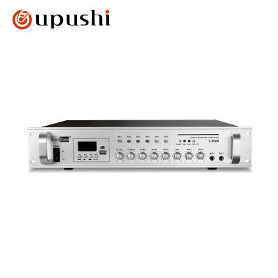 China 6 Zone Oupushi T-150M 150W Integrated Amplifier 6 Zone Switch Control PA Amplifier With Blue-tooth for sale