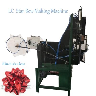 China Gift Package Manufacturer China Metallic Ribbon Machine 8 Inch Giant Gift Bow Making Machine for sale