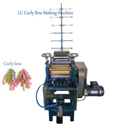 China Gift Package Maker New Style High Speed ​​Curly Bow Culing Ribbon Bow Making Machine Factory for sale