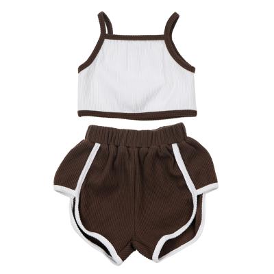 China Breathable Newborn Baby Clothes Boy Shorts Summer Clothing Sets Kids Cotton Boutique Baby Clothing Sets for sale