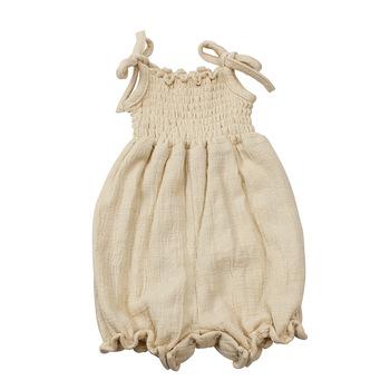 China Sleeveless Baby Clothes Muslin Newborn Babies' Clothing Infant Baby Rompers for sale