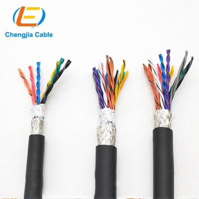 China LIYCY Heating 0.14mm2 0.25mm2 PVC jacket shielded data transmission cable Liyy PVC data cable PVC jacket data cable LIYY 0.25mm2 10core for sale