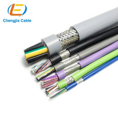 China With ultra-high strength and bending and twist performance Pur jacket polyvinyl chloride PVC cable continuous flexibility robot arm Supy cable for sale