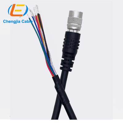 China Industrial Black Industrial PoCL Chain Link Chain Camera Network Wire Cable Camera Link Power Cable for sale