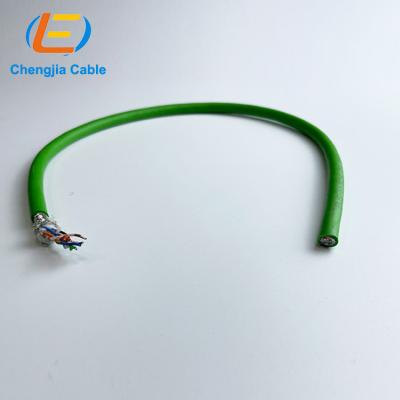 China Industrial Snagless Splitter Cat7 Cable Cat6a Cable Highly Flexible Cable Unshielded Ethernet Network for sale