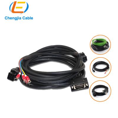 China Electronic Drag Chain Encoder Signal Transmission Cable Low Power ASD-A2PW0003-H Servo Power Wire for sale