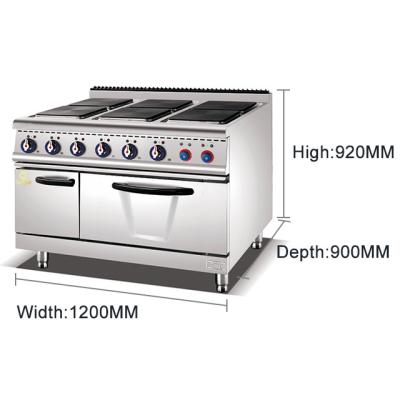 중국 Cooking Plate 300x300mm  6 Hot Plate Cooker With Oven(Square) 판매용