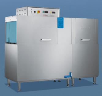 China Safety Flight Type Dishwasher Stainless Steel SS304 6.7KW Automatic Conveyor Stop Hotel Equipment Te koop