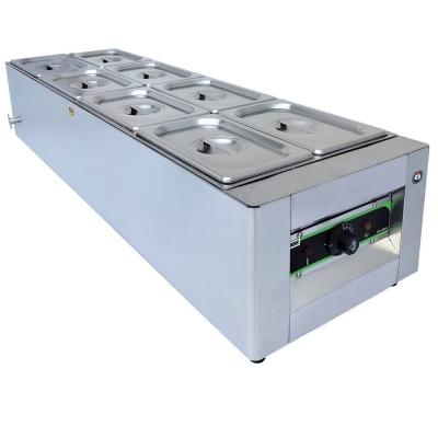 China Electric Soup Heating Equipment Stainless Steel Soup Pot Warmer for Restaurants Temperature Range 0℃-100℃. for sale