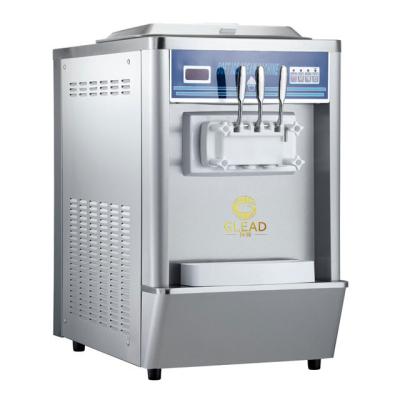 China 200-300 CUPS/hr Ice Cream Production Machine with 2 Hoppers And 1.7kW Output for sale