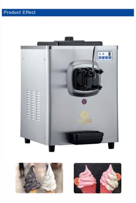 Китай Commercial Soft Ice Cream Machine with R134A Refrigerant 100-150 Cups per Hour Cooling продается