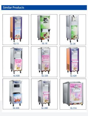 Китай 700W Industrial Refrigeration Equipment with 5L Hopper and 1.6L Freezing Tank for 6-8kg/h Production продается