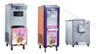 Китай Soft Ice Cream Machine 6-8kg/h Production 5L Hopper for Pre cooling And Night Preservation продается