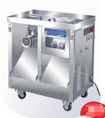 China Electric 1.1KW Flip Top Meat Mincer and Slicer Machine for Commercial Meat Processing for sale