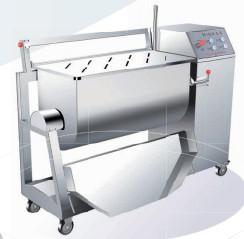 China 70RPM Electric Meat Processing Mixer With 120L Hopper Volume Filling Mixer for sale