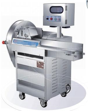 China Electric Stainless Steel Vegetable Slicing Machine with Production Capacity and Digital Display Vegetable Sliver Te koop