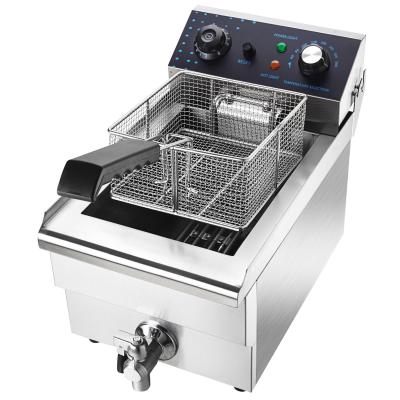 China Single-cylinder Commercial Kitchen Cooking Equipment Regardless Of Kitchen Size Fryer for sale