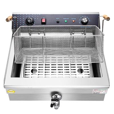 China Single-cylinder Kitchen Cooking Equipment For 220V Voltage And Small Kitchens Fryer for sale