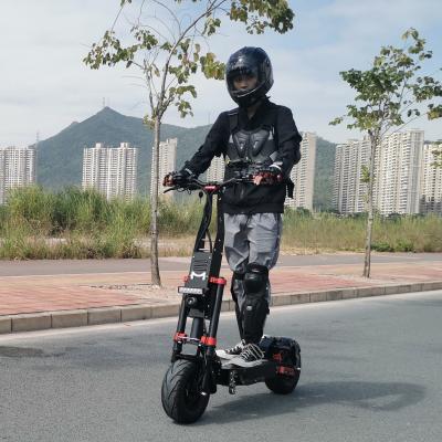 China Maike MK9x 60v 7200W 13 inch big wheel electric scooter adult with 70-80 kilometer long distance riding 13 inch for sale