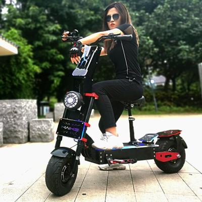 China 2021 Moped Electric Scooter Maike MKX 8000w Unisex Powerful Dual E Scooters Long Range 130km for sale