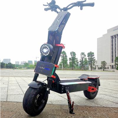 China Maike MKX Unisex Long Range 95km/h Fast 130km 13 Inch Fat Tire EU Warehouse Electric Scooter 8000W Dual Motor for sale