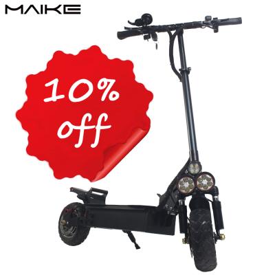 China Maike unisex MK6 10 inch hot sale fast electric scooters monopattino-elettrico-2000w powerful adult two wheel for sale