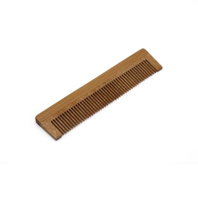 China Hotel Comb Natural Bamboo Handmade Disposable Hotel Wooden Comb for sale