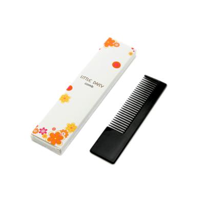 China Disposable Plastic Hotel Hair Comb With Logo Customized for sale