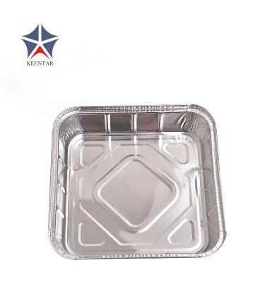 China Eco - Friendly BBQ Fast Food Tray , Aluminum Foil Baking Tray for sale