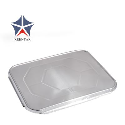 China Half Size Eco - Friendly Aluminum Foil Container With Lid for sale