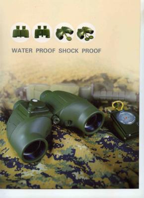 China military green shockproof Military telescope 7*50 for sale