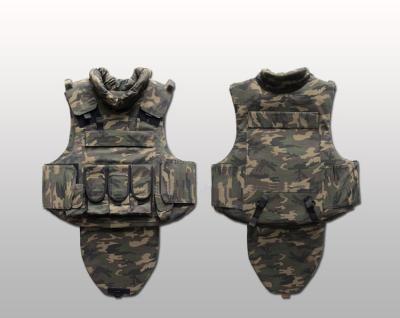 China Camouflage Kevlar Bulletproof vest for sale