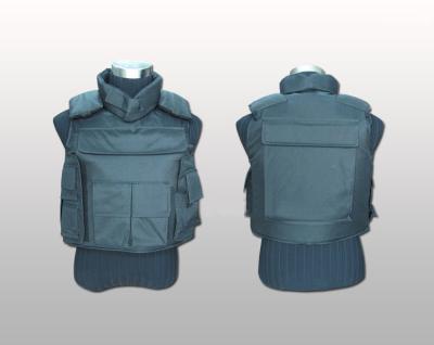 China Black Kevlar Bulletproof vest with magazine for sale