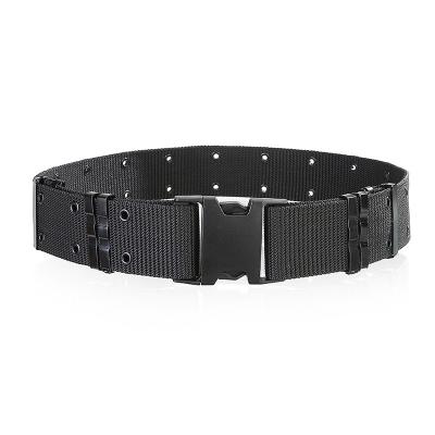 China Wholesale Adjustable Heavy-Duty Quick-Release 5.5cm Width Outer Tactical Belt S Belt For Army for sale