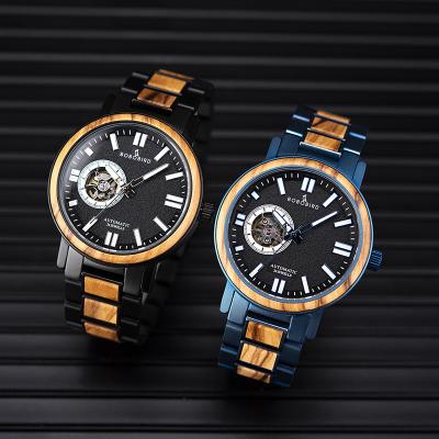 China Luxury 3 Atmosphere Japan Water Resistant BOBO BIRD Movement Automatic Mechanical Watch Luminous Waterproof For Men for sale