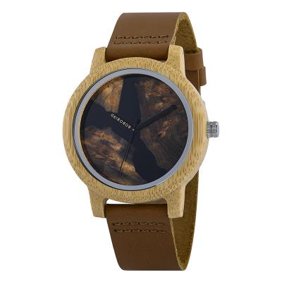 China Bulk Non-Specific Watches BOBO BIRD Couples Watch Set Resin Bamboo Leather Wooden Watches For Men And Women for sale