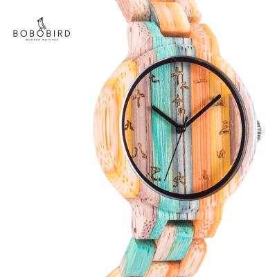 China Factory Original Chronograph BOBO BIRD Low Moq Wood Watch Made Private Label Wood Watches for sale