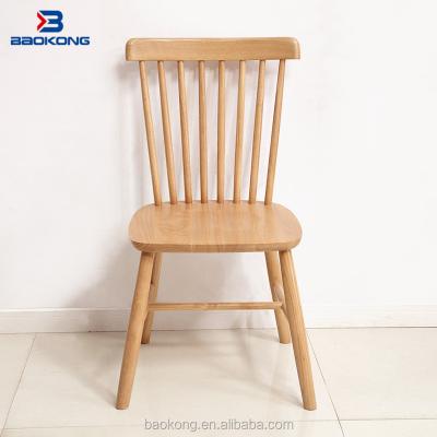 China Solid Wood Windsor Dining Chair Modern Wooden Solid Wood Dining Room Furniture for sale