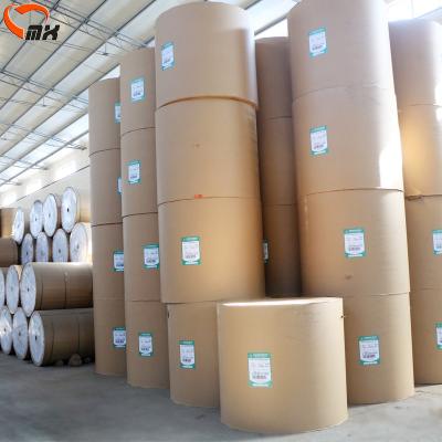 China 100% Wood Pulp 636mm*6000m Jumbo Roll 55gsm Heat Sensitive Paper for sale