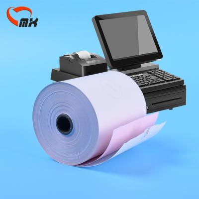 China Cash Register Machine 2ply-3ply MX Custom Printed Cash Register Carbonless Paper for sale