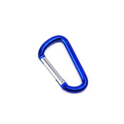 China Aluminum Alloy Carabiner Keychains, High Quality Industrial Metal Carabiner Breakout Heavy Industry Steel Climbing Hook for sale