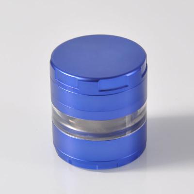 China Hot Selling Tobacco Herb Tobacco Grinder Accessories Aluminum Alloy Sharp Teeth CNC 4 Layer Dry Herb Grinder for sale