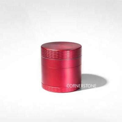 China Popular Factory Sharp Teeth CNC 63mm Tobacco Smoking Grinder Source 4 Layers Manual Herb Grinder Tobacco for sale