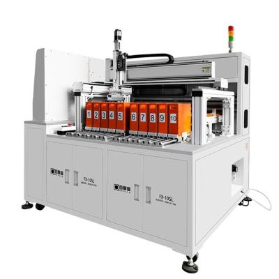 China Cylindrical battery pack sorter battery energy storage application highland barley sticker machine sticking machine highland barley sticker machine for sale