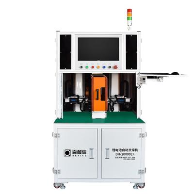 China Energy Storage Application Double Sided High Efficiency Automatic Spot Welding Machine For 18650 26650 21700 32650 Battery Set And Wiring for sale