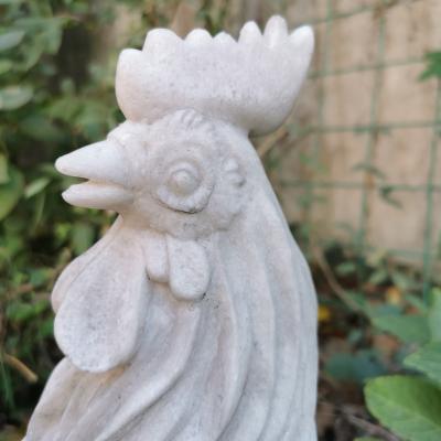 China Art Decor XUBANG Rooster Opens Yard Park Decoration Ornaments Garden Home Animal Decor for sale