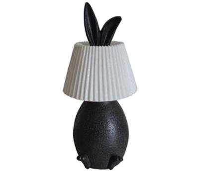 China Art Decor XUBANG Top Sale Hotel Living Room Rabbit Shape Vintage Animal Table Lamps For Home Decor for sale